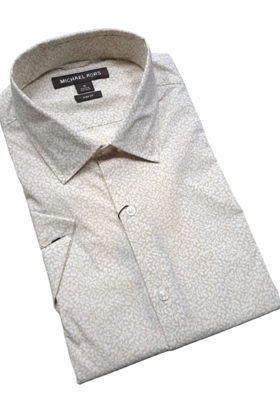 MICHAEL KORS SHORT SLEEVE DRESS SHIRT-DUNE DITYSY FLORAL
