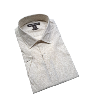 MICHAEL KORS SHORT SLEEVE DRESS SHIRT-DUNE DITYSY FLORAL