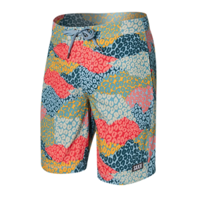 SAXX BETAWAVE 19" Boardie Shorts - Cheeta