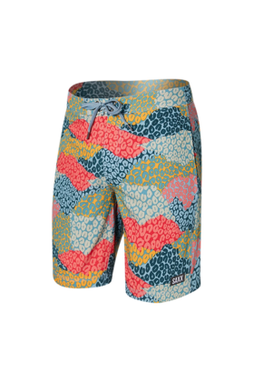 SAXX BETAWAVE 19" Boardie Shorts - Cheeta