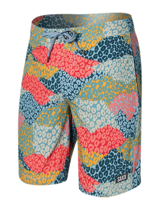 SAXX BETAWAVE 19" Boardie Shorts - Cheeta