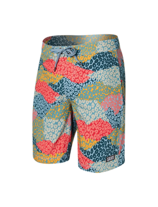 SAXX BETAWAVE 19" Boardie Shorts - Cheeta