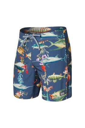 SAXX BETAWAVE  17" Boardie Shorts - Deep Dive