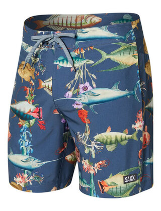 SAXX BETAWAVE  17" Boardie Shorts - Deep Dive