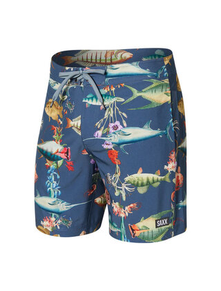 SAXX BETAWAVE  17" Boardie Shorts - Deep Dive