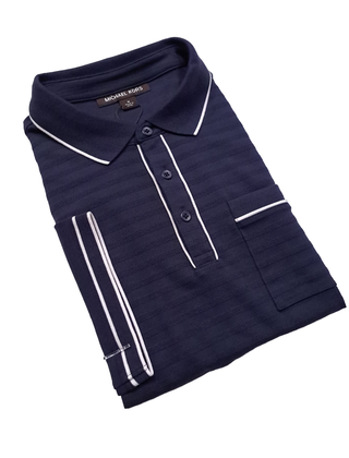 MICHAEL KORS KNIT POCKET POLO