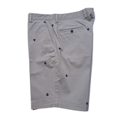 Horst Bermuda Shorts - Light Grey/Blue Horst Bermuda Shorts - Light Grey/Blue