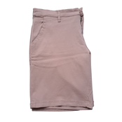 MAVI Jacop Crop - Slim Chino Shorts - Adobe Rose Summer Twill