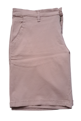 MAVI Jacop Crop - Slim Chino Shorts - Adobe Rose Summer Twill