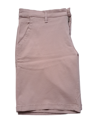MAVI Jacop Crop - Slim Chino Shorts - Adobe Rose Summer Twill