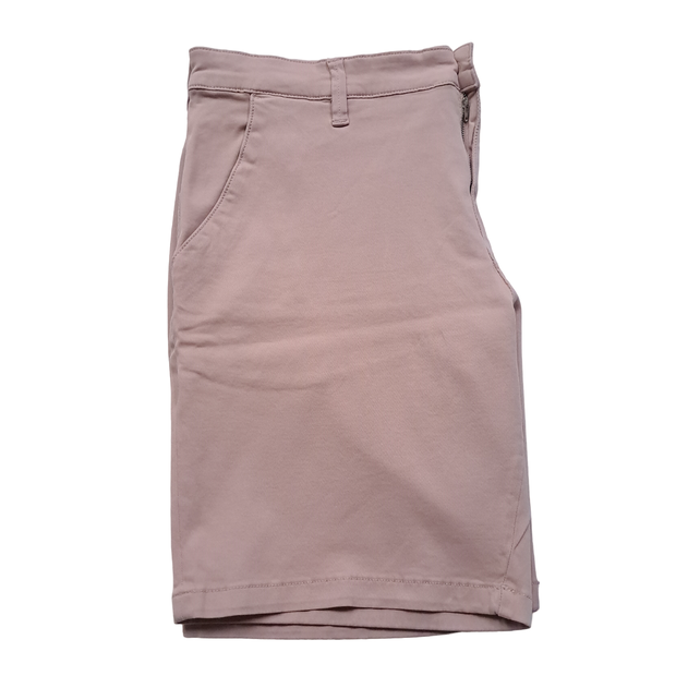 MAVI Jacop Crop - Slim Chino Shorts - Adobe Rose Summer Twill