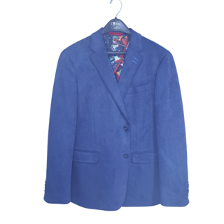 7 DOWNIE ST. VELVET SPORT COAT - BLUE