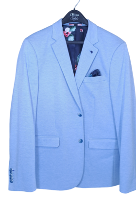 Soul Of London Sport Coat - Light Blue