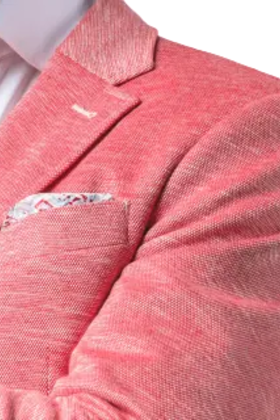 7 Downie St. Knit Sport Coat - Coral