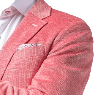 7 Downie St. Knit Sport Coat - Coral