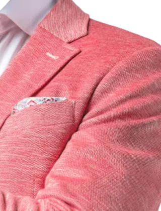 7 Downie St. Knit Sport Coat - Coral
