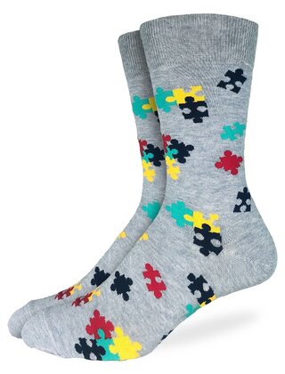 Good Luck Socks - Puzzle Pieces