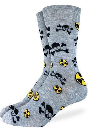 Good Luck Socks - Radioactive & Biological Hazard