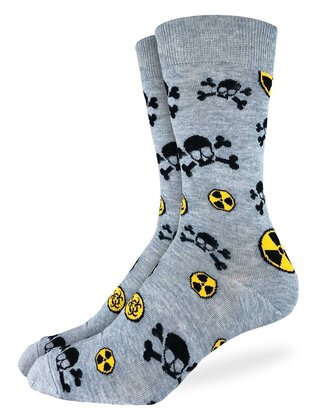 Good Luck Socks - Radioactive & Biological Hazard