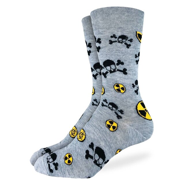 Good Luck Socks - Radioactive & Biological Hazard