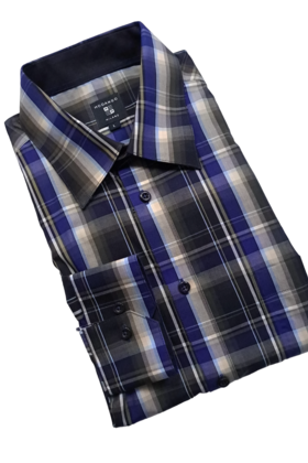 MONDAGO PLAID DRESS SHIRT