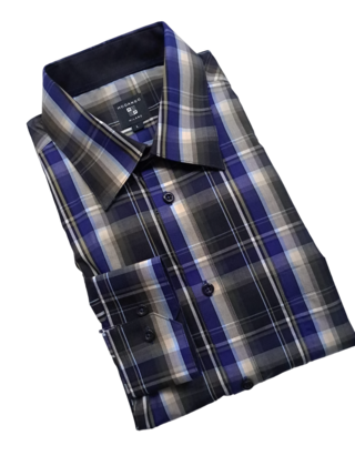 MONDAGO PLAID DRESS SHIRT