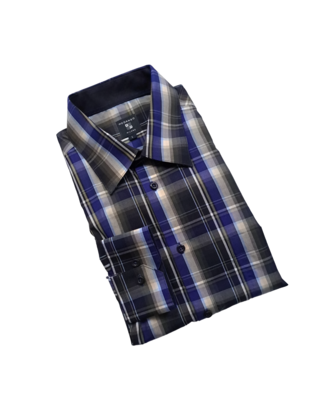MONDAGO PLAID DRESS SHIRT