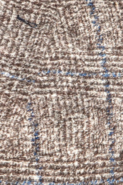 7 Downie St. Wool Blend Plaid Sport Coat - Burbon - Brown