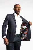 7 Downie St. Wool Blend Sport Coat - Axl - Navy 7 Downie St. Wool Blend Sport Coat - Axl - Navy