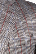 7 Downie St. Thermolite Plaid Sport Coat - Hawk 7 Downie St. Thermolite Plaid Sport Coat - Hawk