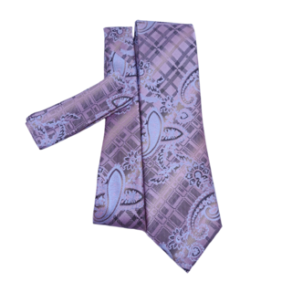 Barcelona Tie & Pocket Square - 2550