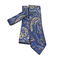 Barcelona Tie & Pocket Square - 2523