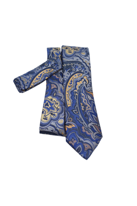 Barcelona Tie & Pocket Square - 2523