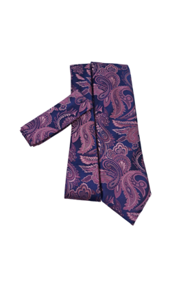 Barcelona Tie & Pocket Square - 2562