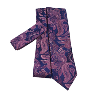 Barcelona Tie & Pocket Square - 2562