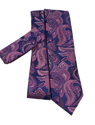 Barcelona Tie & Pocket Square - 2562