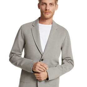 Michael Kors Wool Ponte Sport Coat - Ash Melange