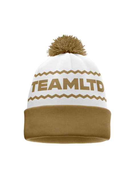 TEAMLTD Pom Pom Toque Caramel
