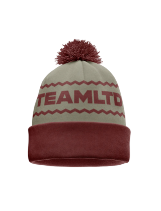 TEAMLTD Pom Pom Toque Burgundy