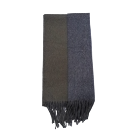 FRAAS WOOL CASHMERE SCARF MOSS GREEN