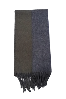 FRAAS WOOL CASHMERE SCARF MOSS GREEN