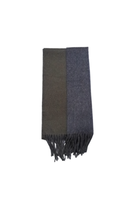 FRAAS WOOL CASHMERE SCARF MOSS GREEN