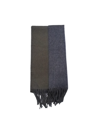 FRAAS WOOL CASHMERE SCARF MOSS GREEN