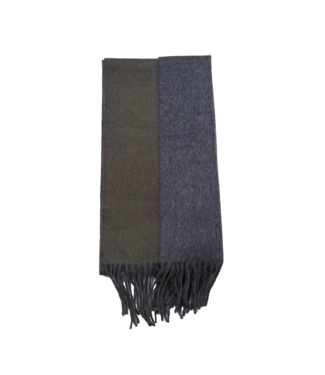 FRAAS WOOL CASHMERE SCARF MOSS GREEN
