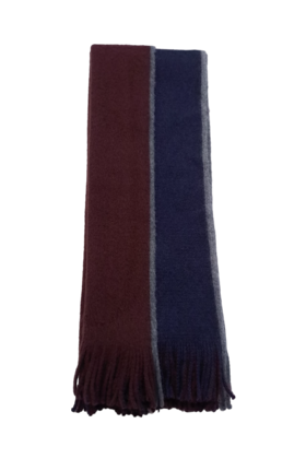 FRAAS WOOL CASHMERE SCARF BURGUNDY