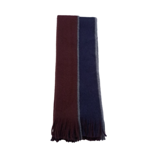FRAAS WOOL CASHMERE SCARF BURGUNDY