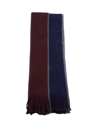 FRAAS WOOL CASHMERE SCARF BURGUNDY