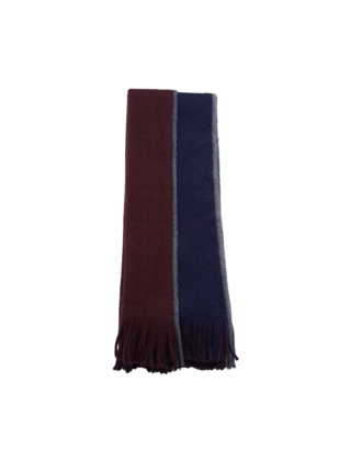 FRAAS WOOL CASHMERE SCARF BURGUNDY