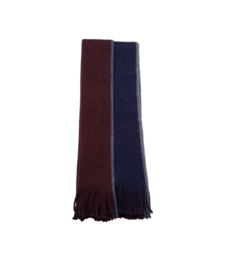 FRAAS WOOL CASHMERE SCARF BURGUNDY