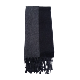 FRAAS WOOL CASHMERE SCARF BLACK